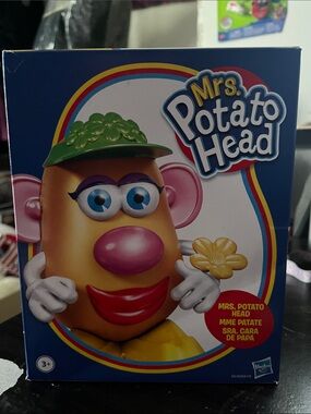 Hasbro Mrs. Potato Head Toy Box - Blue, Yellow, Pink, Green